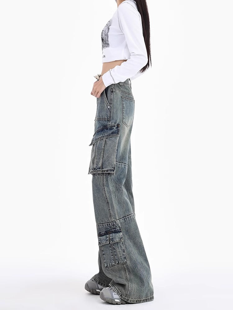 Women’s Multi-pocket Utility Cargo Pants