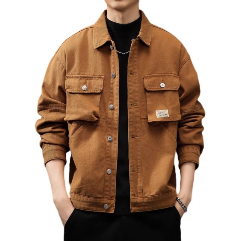 Brown Techwear Coat