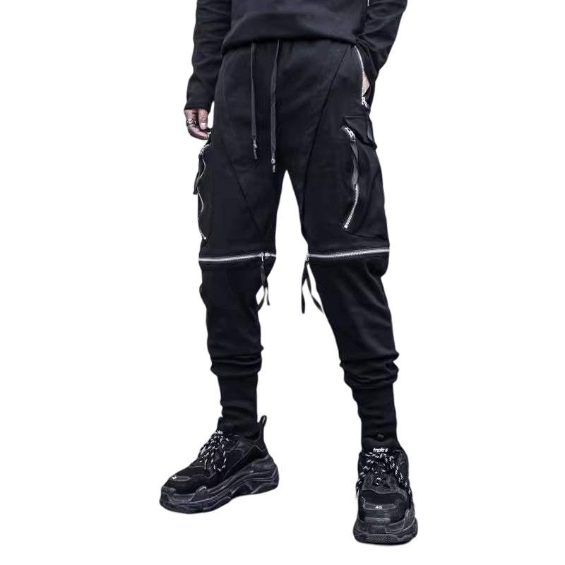 Black Cargo Pants Streetwear