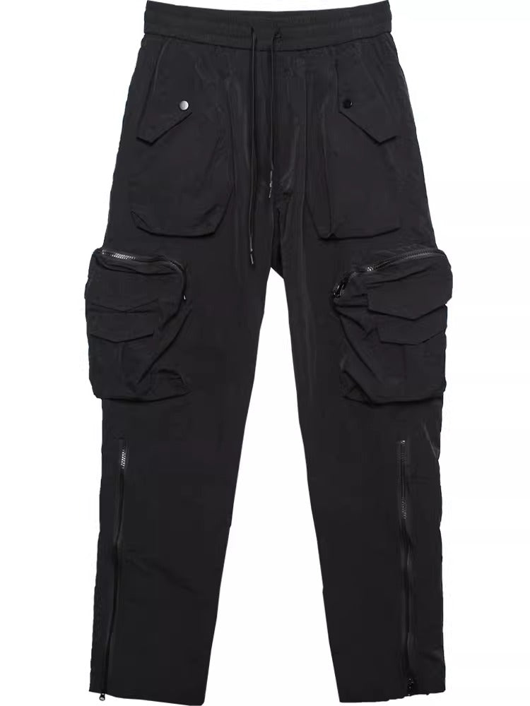 Zippered Cargo Joggers