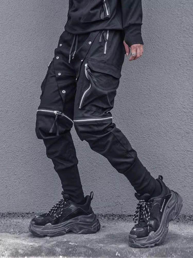 Cyberpunk Urban Techwear Pants