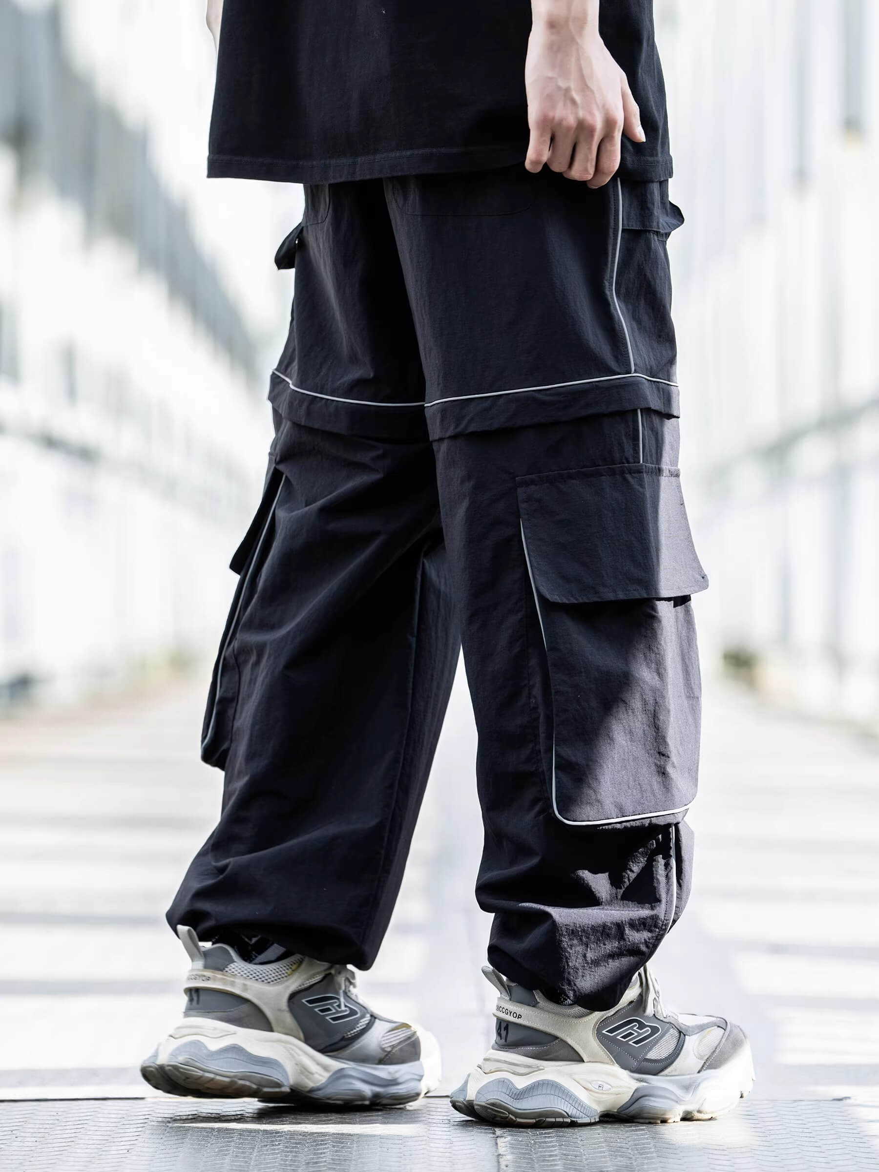 Wide-leg Pants Men