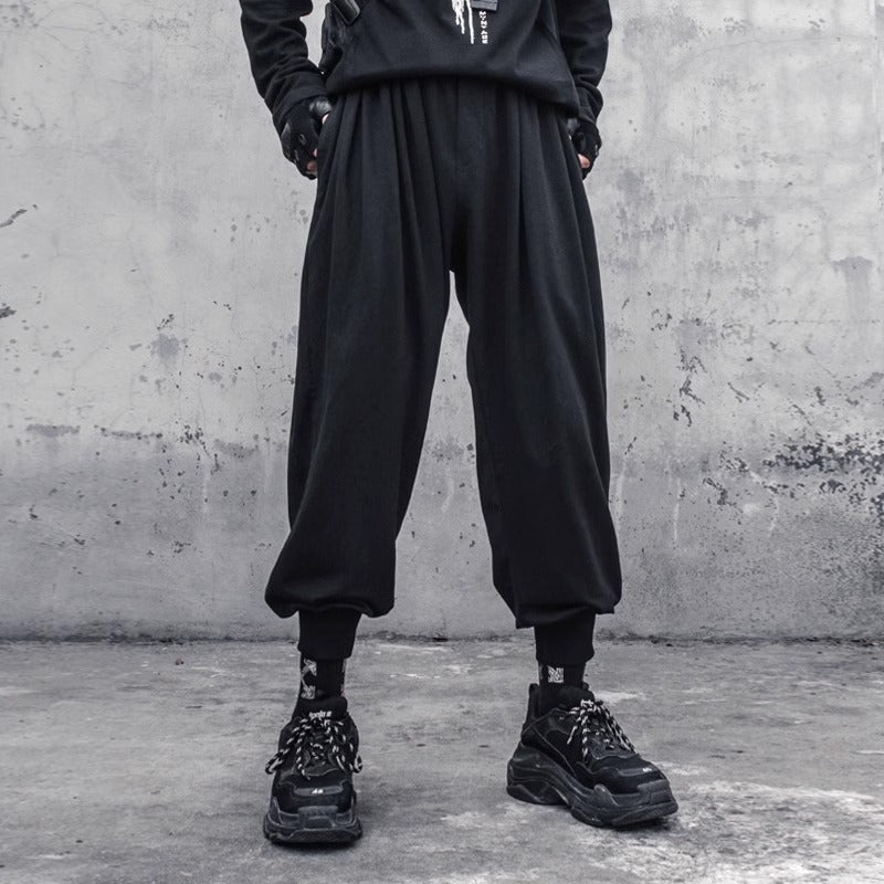 Wide-leg Streetwear Joggers