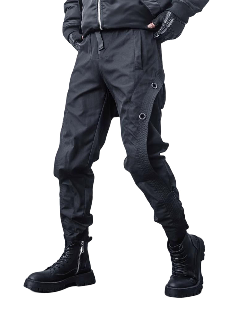 Cyberpunk-Inspired Cargo Pants