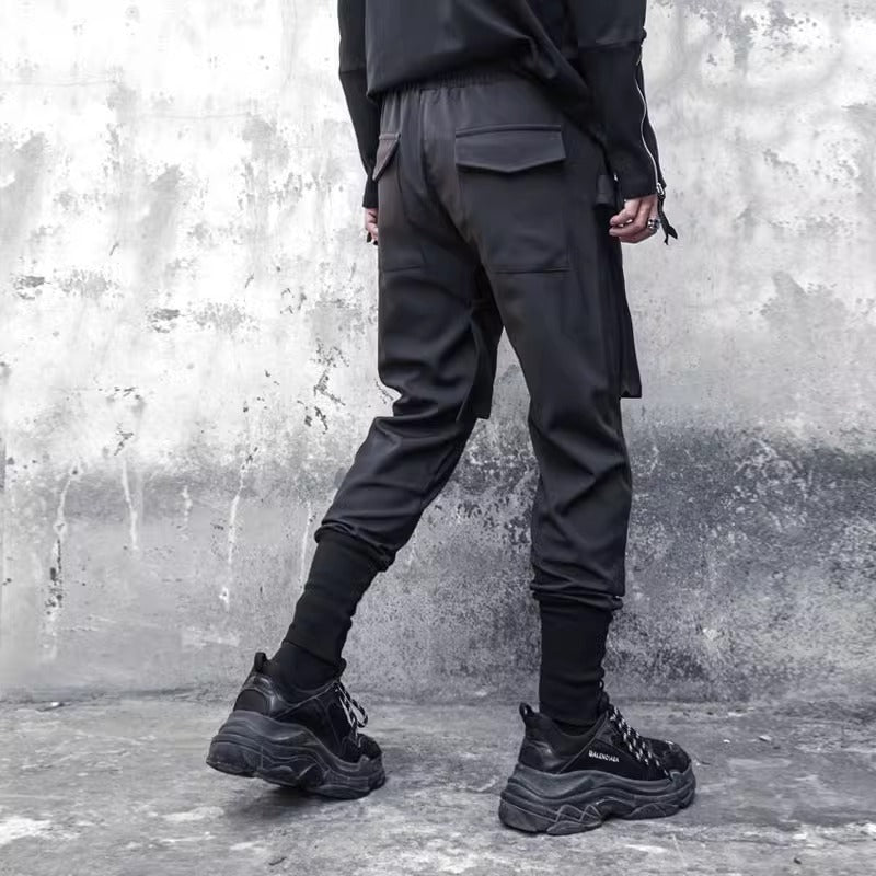 Techwear Harem Cargo Pants