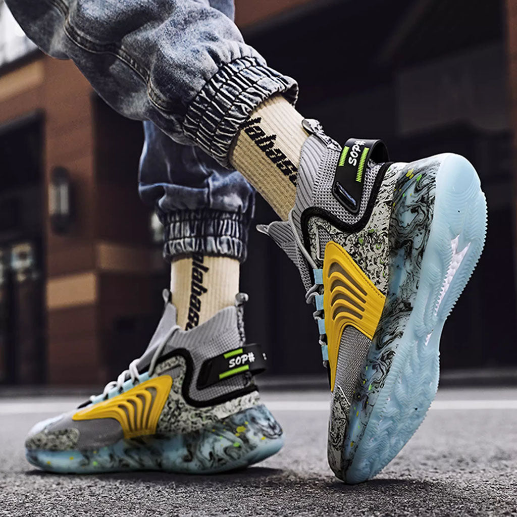 Marble Tech Sneakers