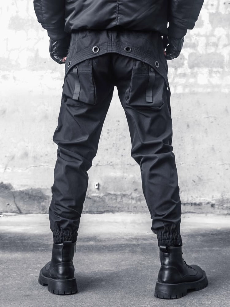 Cyberpunk-Inspired Cargo Pants