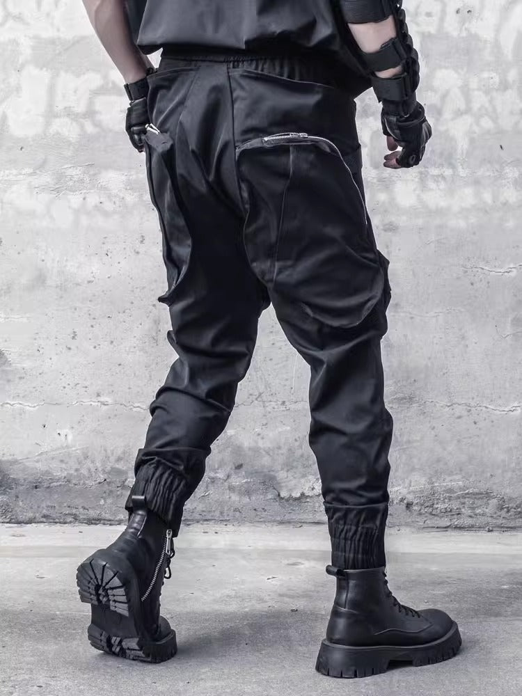 Skinny Techwear Cargo Pants