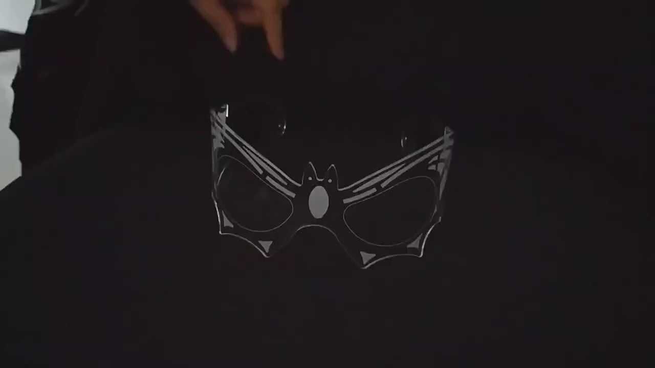 Cyber Bat LED Glasses