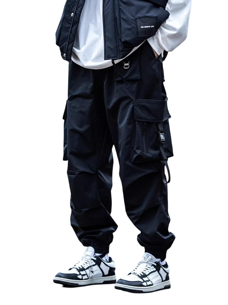 Black Streetwear Joggers