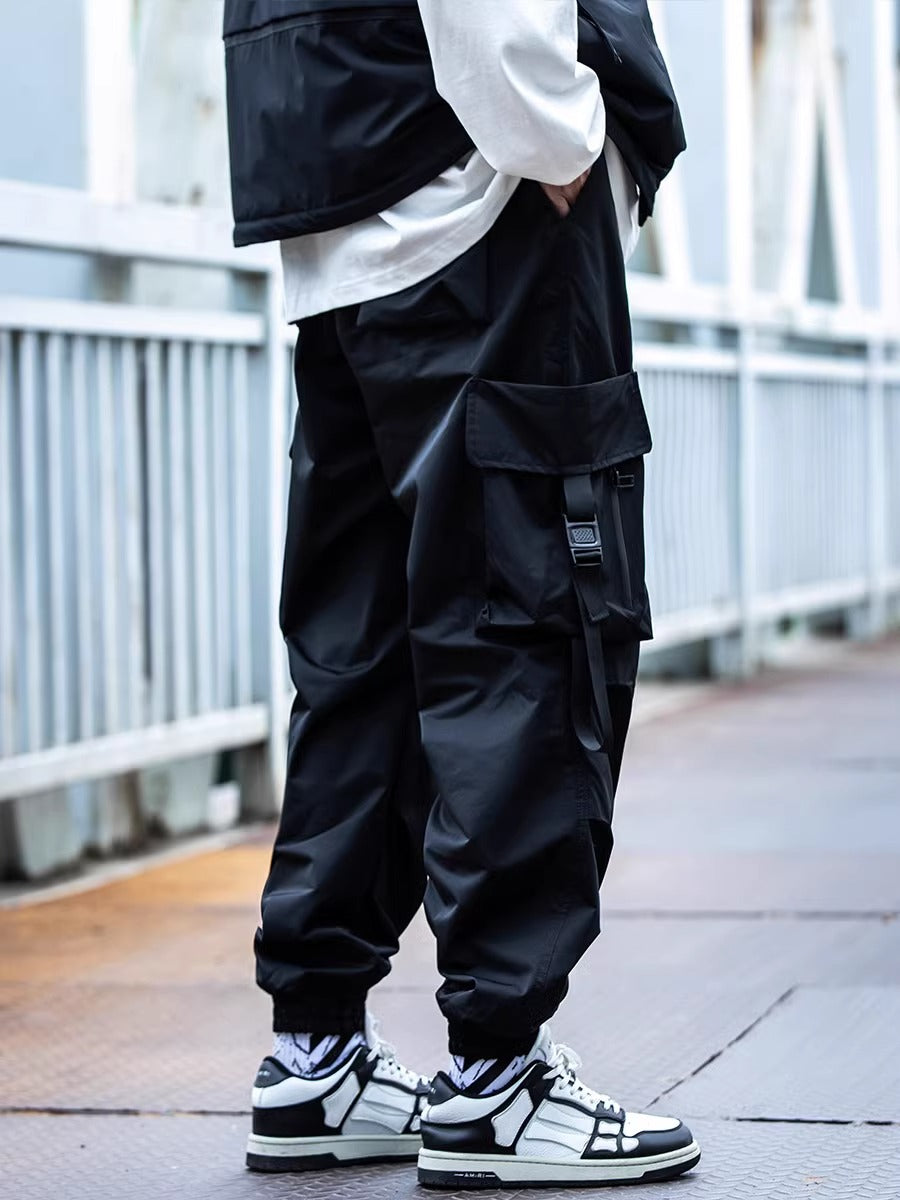 Black Streetwear Joggers